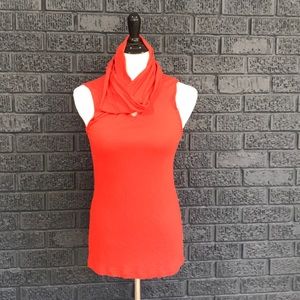Gorgeous orange anthropologie deletta tank Sz L
